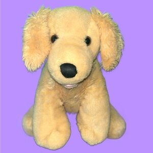 Vintage golden retriever build a bear HTF
